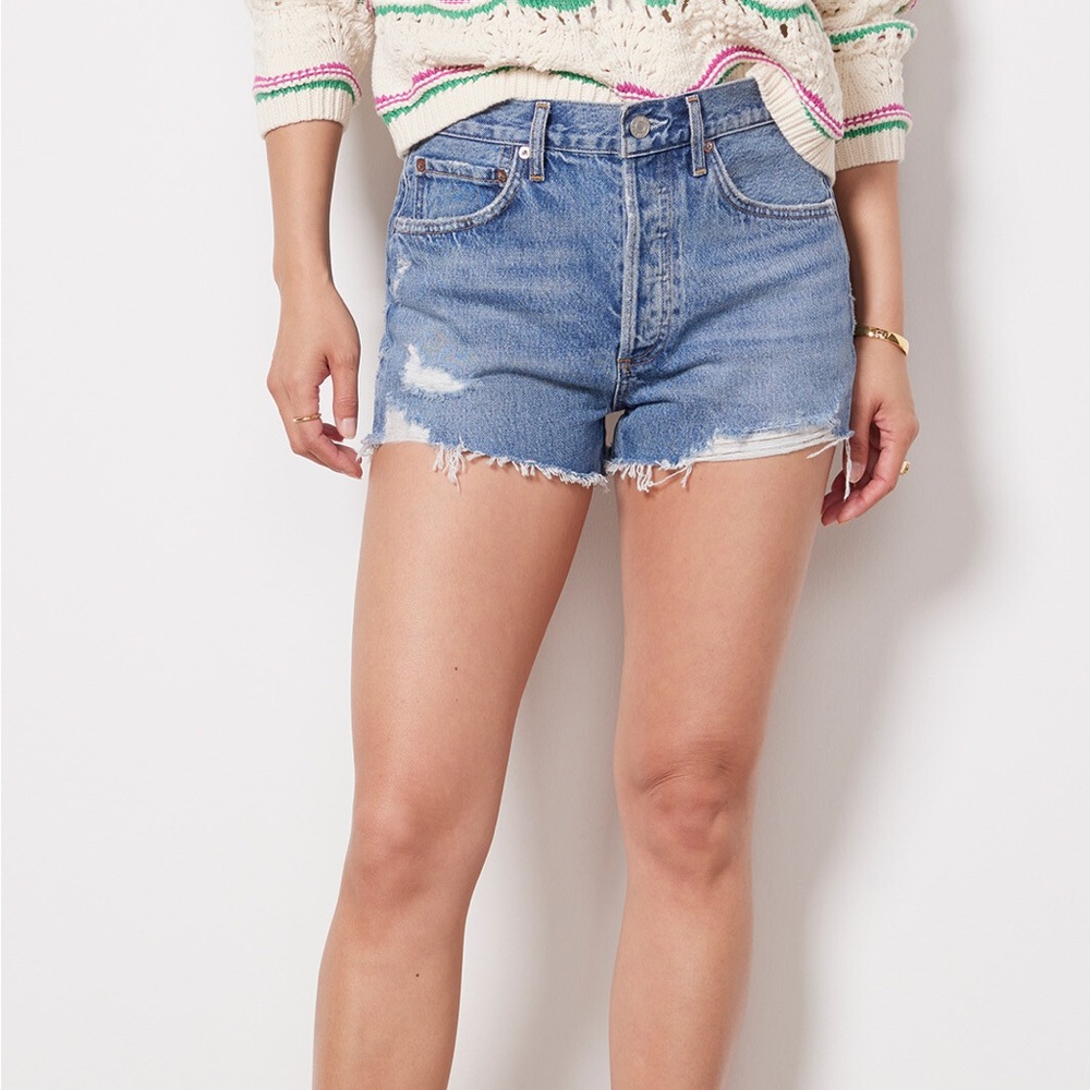 Agolde Parker Cut-Off Jean Shorts | Size 29